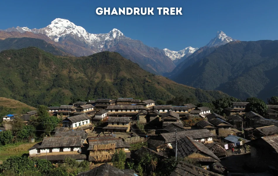 Ghandruk Trek, best short treks from Pokhara