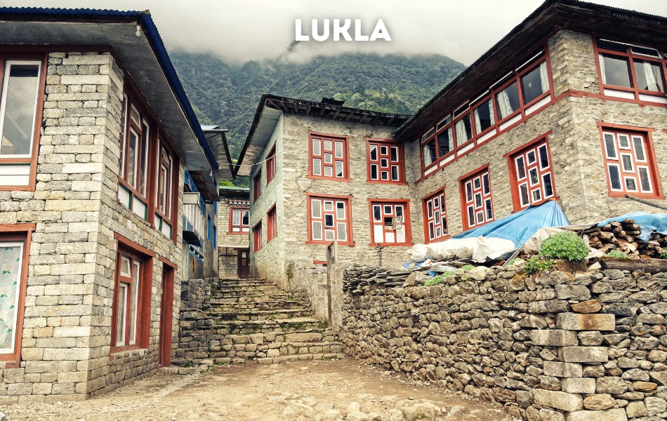 Beautiful Lukla Village of Everest Region