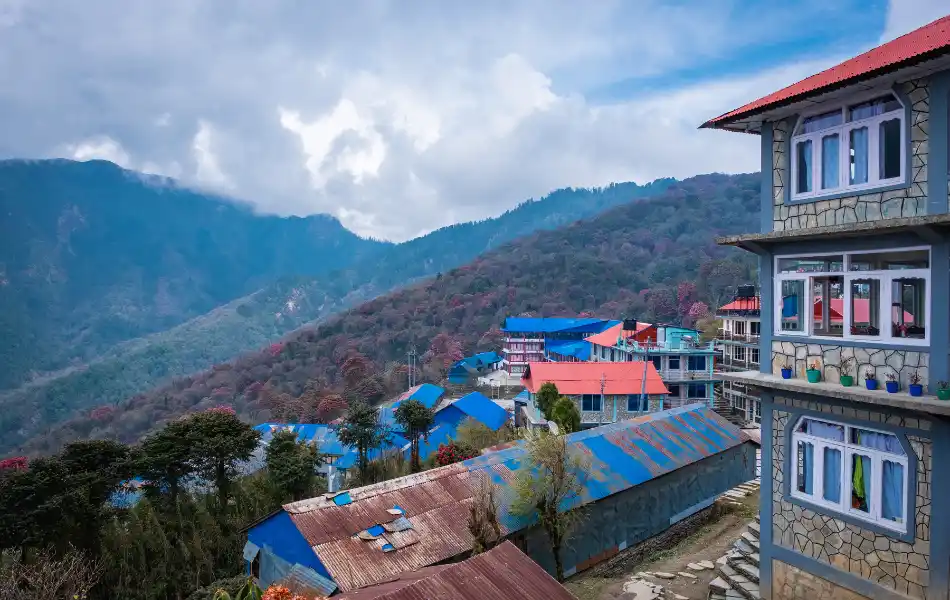 teahouses and lodge accommodation in ABC Trek